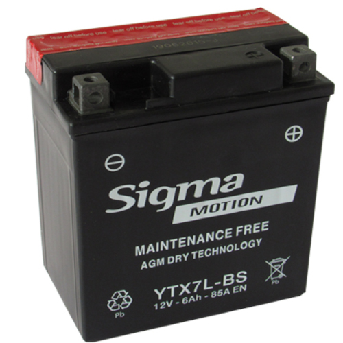 ΜΠΑΤΑΡΙΑ YTX7L-BS 12V6AH SIGMA