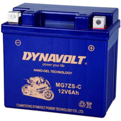 ΜΠΑΤΑΡΙΑ DYNAVOLT YTZ7 MG7ZS-C NANOGEL 180CA 95CCA