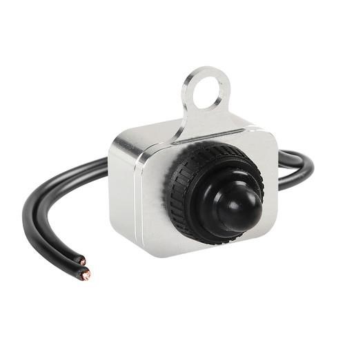 ΔΙΑΚΟΠΤΗΣ ΤΙΜΟΝΙΟΥ ON-OFF LAMPA 12V 6A ΑΔΙΑΒΡΟΧΟΣ ΑΛΟΥΜΙΝΙΟΥ