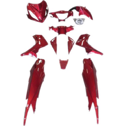 ΚΙΤ ΠΛΑΣΤΙΚΑ ΑΠΛΑ CRYPTON X-135 ΚΟΚΚΙΝΑ