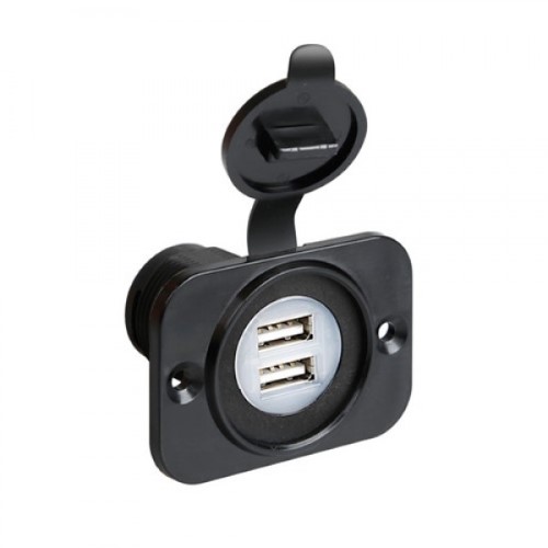 ΑΝΑΠΤΗΡΑΣ ΜΟΤΟ LAMPA ΜΕ 2 USB 12/24V