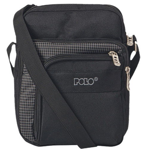 ΤΣΑΝΤΑΚΙ ΩΜΟΥ POLO STRIKE BAG S ΜΑΥΡΟ ΚΑΡΟ