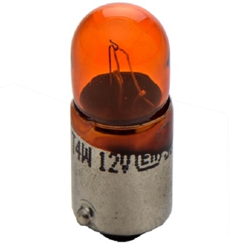 ΛΑΜΠΑ ΜΕ ΚΑΛΥΚΑ 12V 4W EΓXΡΩMΗ