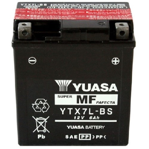 ΜΠΑΤΑΡΙΑ YTX7L-BS YUASA TAIWAN 6.3Ah