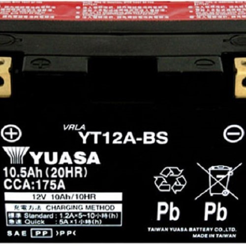 ΜΠΑΤΑΡΙΑ YT12A-BS YUASA TAIWAN