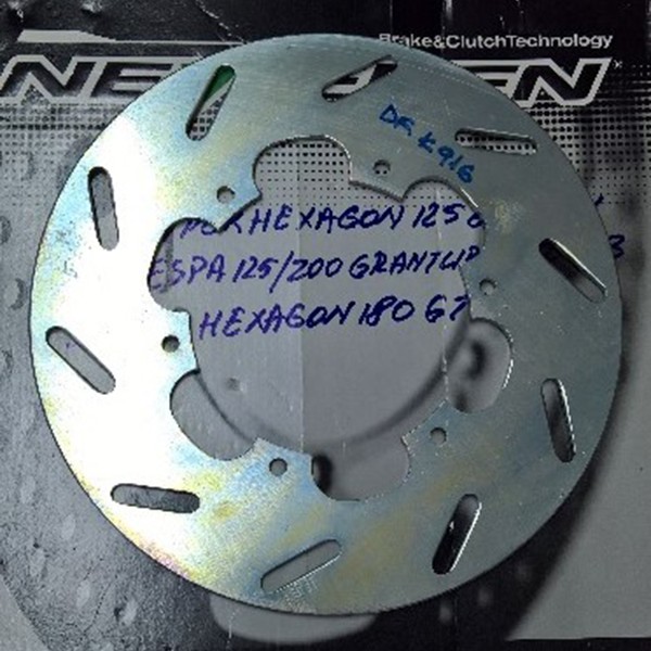 ΔΙΣΚΟΠΛΑΚΑ NF DFK916 HEXAGON125/180GT