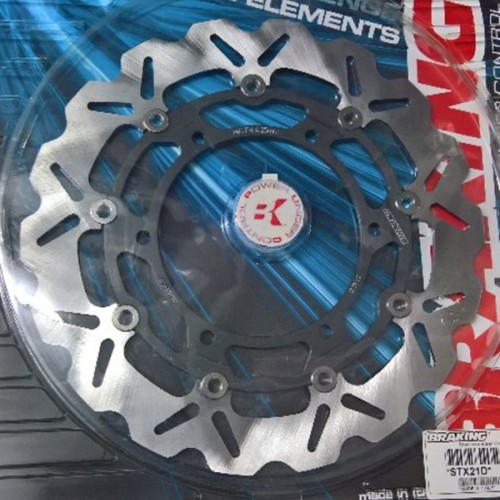 ΔΙΣΚΟΠΛΑΚΑ BRAKING STX21D WAVE 300X132X5 R1 R6 TDM