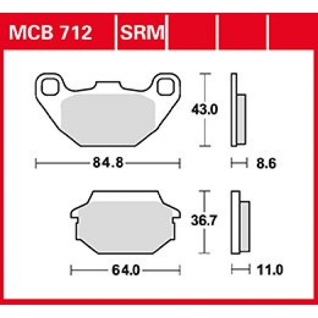 ΤΑΚΑΚΙΑ LUCAS MCB712LC  FA305