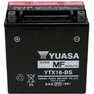 ΜΠΑΤΑΡΙΑ YTX16-BS YUASA 14.7Ah